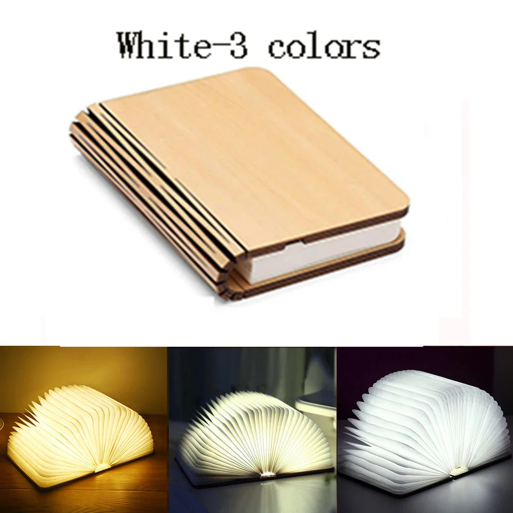 BookGlow | Opvouwbare boekenlamp - LED-bureaulamp, draagbaar & oplaadbaar, creatief nachtlampje