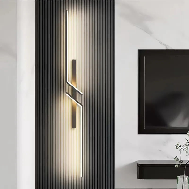 Orba | Moderne Zwarte Wandlamp - Eigentijdse LED Wandlamp