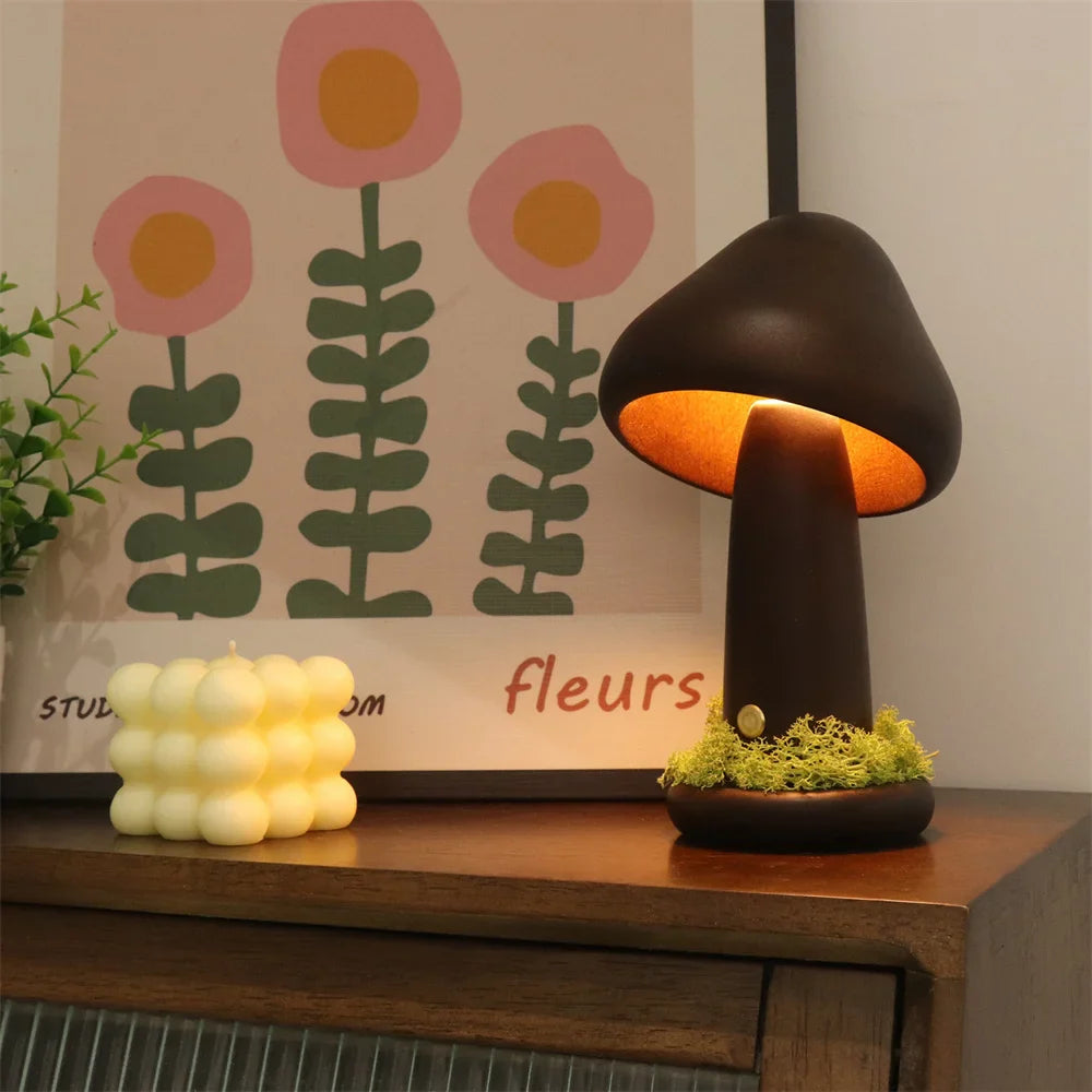 GlowCap | Dromerige draaibare paddestoel lamp decor