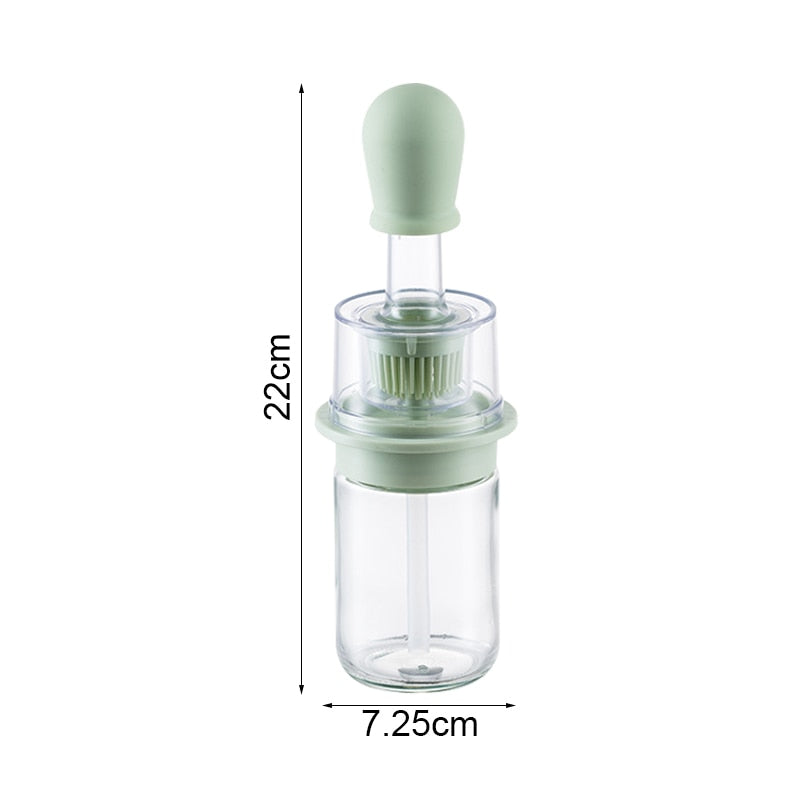 DrizzleBrush | Olie Spray Flesborstel - Olieverdeler voor Koken, Bakken, Grillen & Salade Dressing