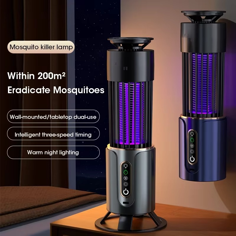 BugVanish | Muggenval Lamp - USB Oplaadbare Muggenvanger - Stil, Niet-giftig