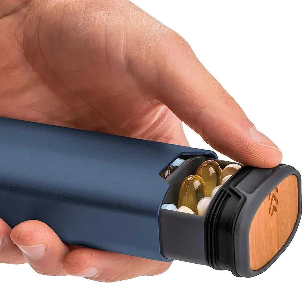 Pillara | Elegante 7-daagse pillendoos – Compacte, lekvrije weekorganizer voor medicijnen