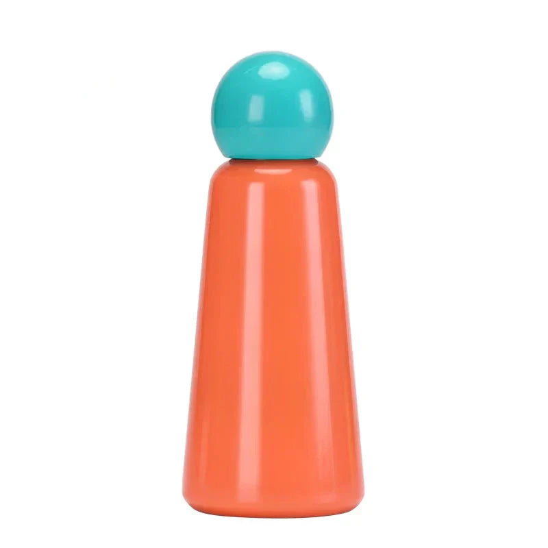 SipPop | 500ml thermosfles - 304 roestvrij staal, lekvrij, vacuüm geïsoleerd, 2-kleurige pastelkleur