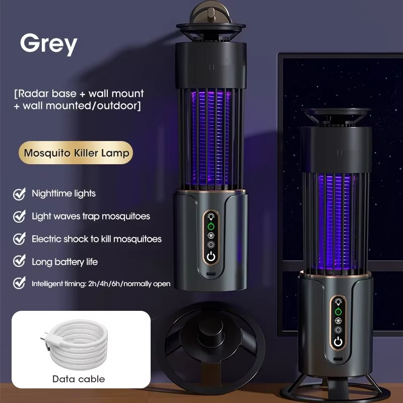 BugVanish | Muggenval Lamp - USB Oplaadbare Muggenvanger - Stil, Niet-giftig