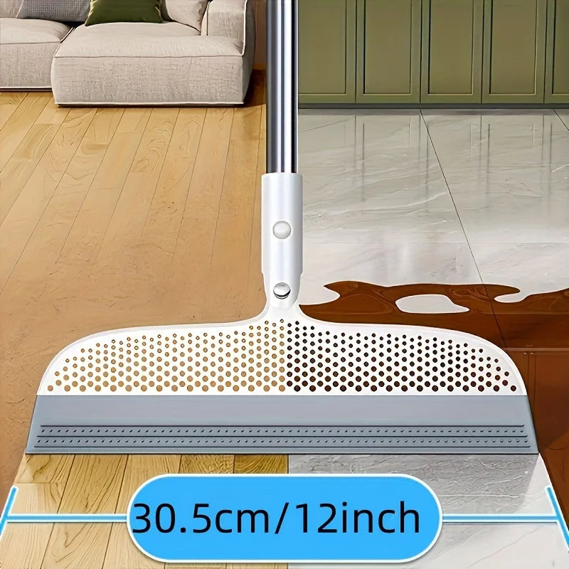 SiliSweep | Dubbelzijdige siliconen Magic Broom - Stof- en haarverwijderaar