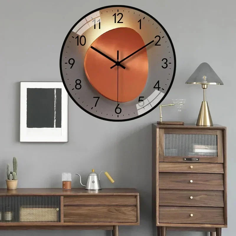 ChronoCraft | Moderne Decoratieve Wandklok - Stil & Stijlvol Home Accent - Minimalistisch Ontwerp, Klassiek Tijdstuk