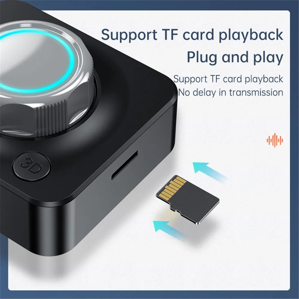 AudioLink | Bluetooth 5.0 Draadloze Audio Ontvanger – RCA- en 3,5mm AUX-adapter