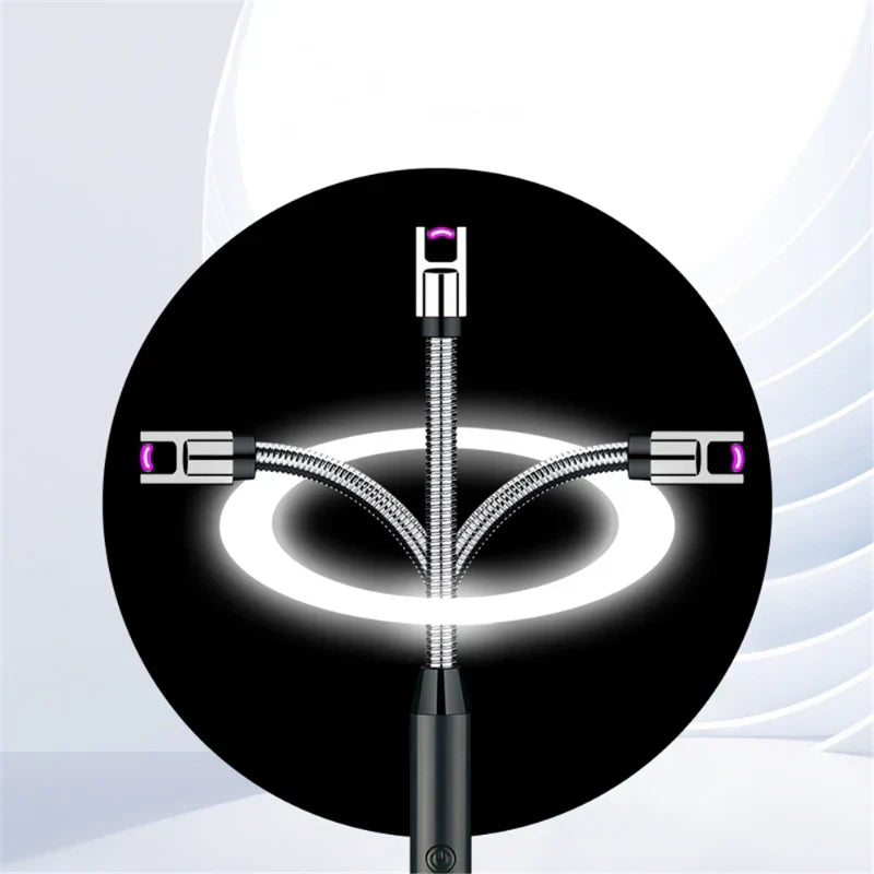 PlasmaLite | Oplaadbare windbestendige boogaansteker – USB-vlamloze plasmatoorts voor thuis