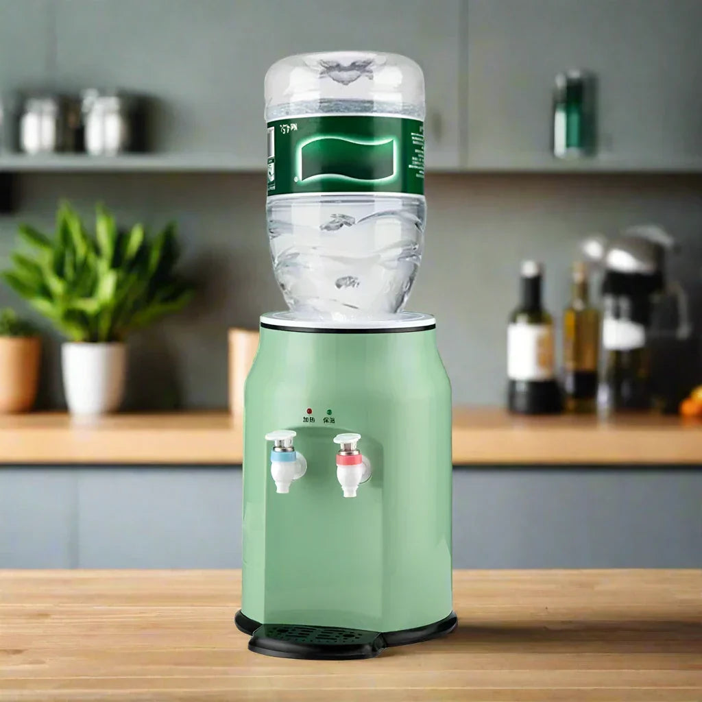 QuickServe | Mini Hete & Koude Drankautomaat - Draagbare Huishoudelijke Bureau Drankoplossing