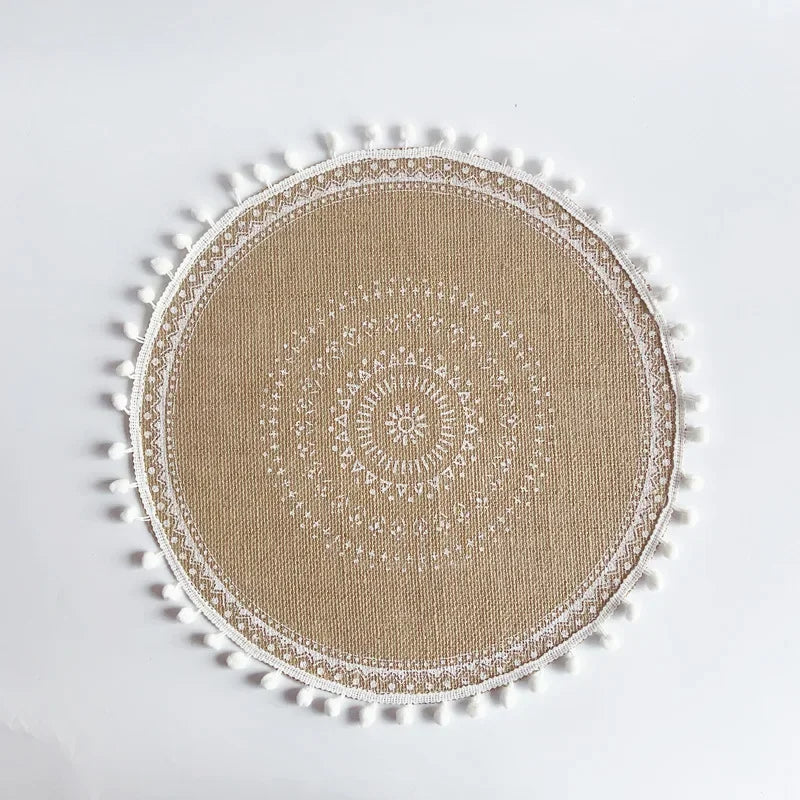 RusticMat | Boho antislip placemats van jute