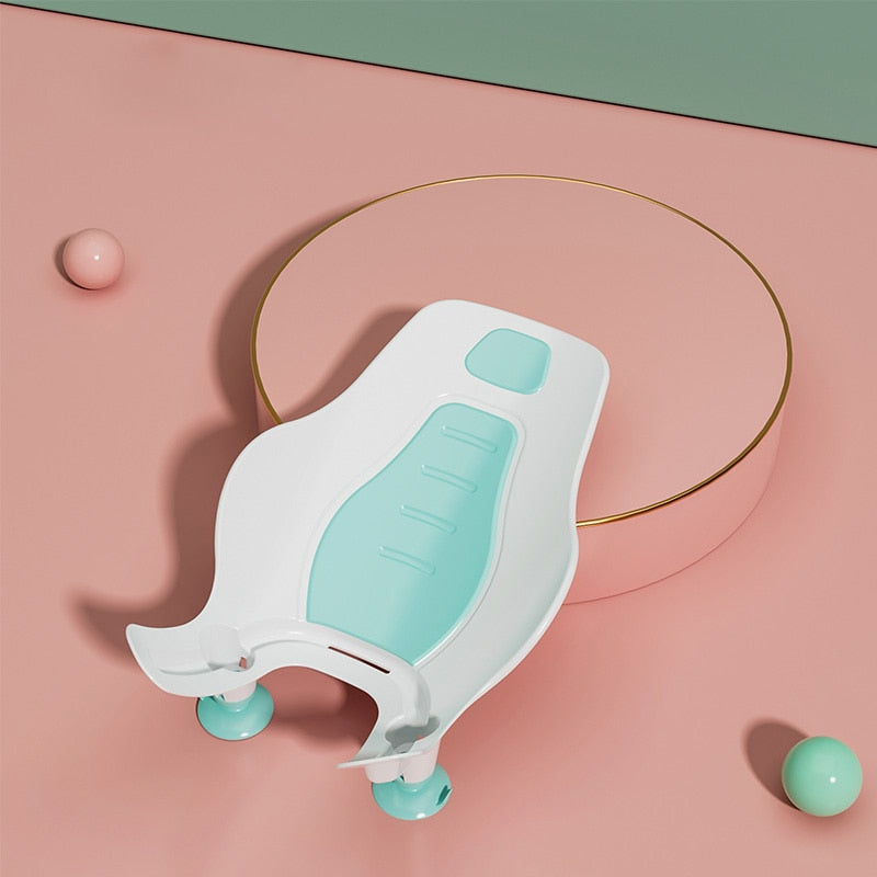 TinySplash | Reisvriendelijk babybadje – Opvouwbaar badje met zuignappen voor veilig en gemakkelijk douchen