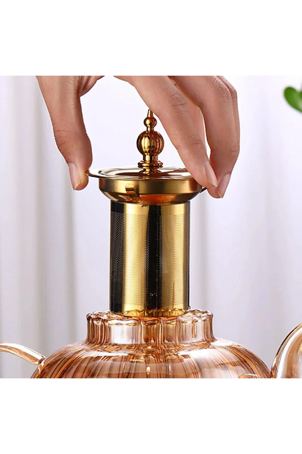 Brewelle | Elegante Theepot voor Losse Thee met Infuser & Deksel