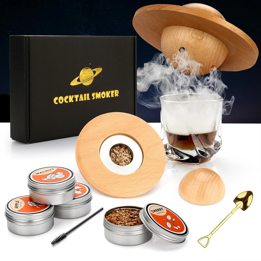 TorchTales | Cocktail Rookoven Kit - Whiskey & Bourbon Rookoven met Houtsnippers