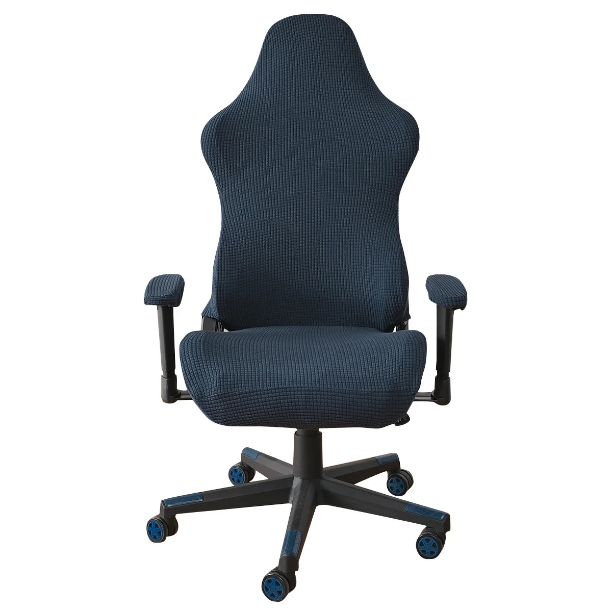 CoverQuest | Polar fleece hoes voor gamestoel - Zacht, elastisch, wasbaar, universele pasvorm