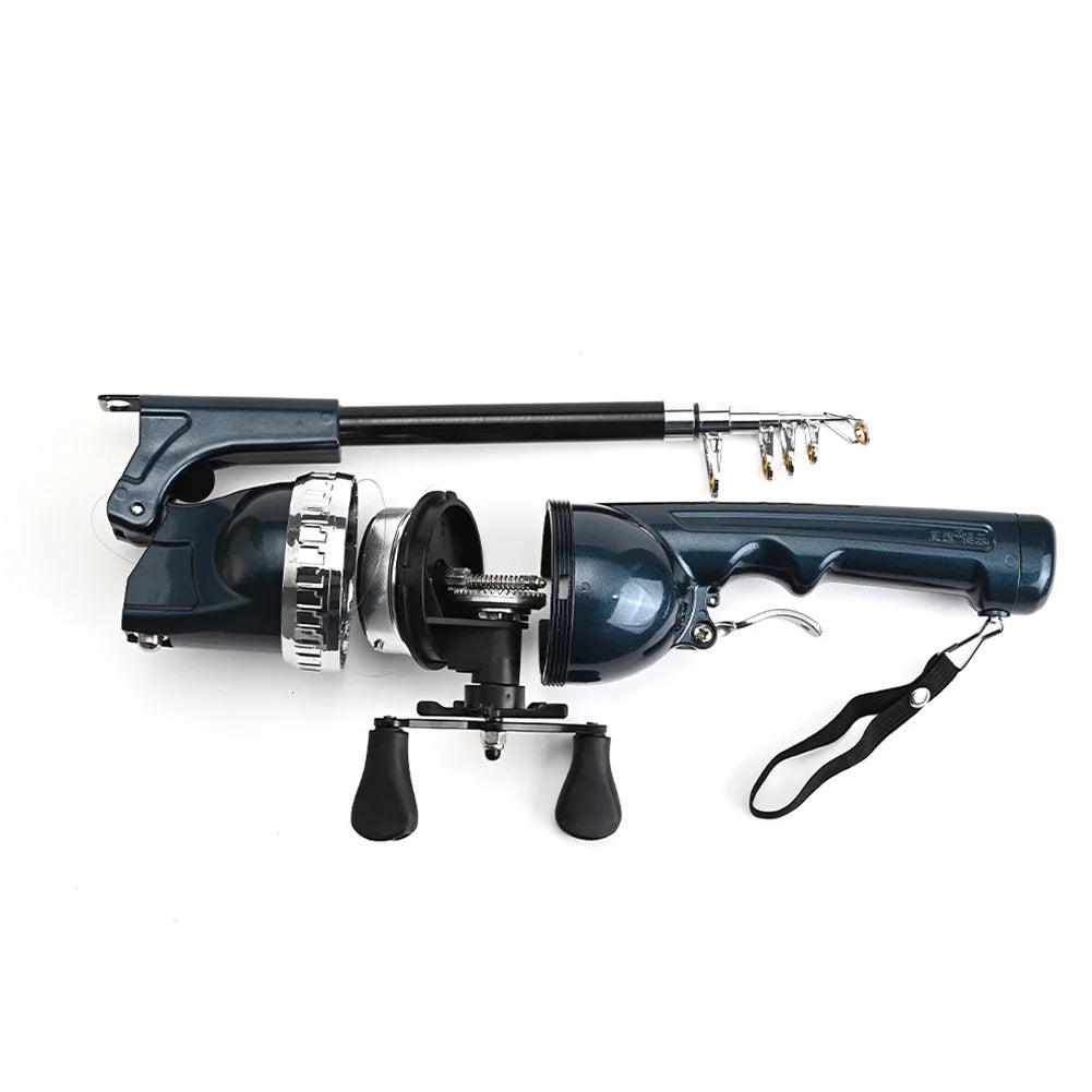 RodFlex | Draagbare telescopische hengel – lichte opvouwbare reishengel voor zoetwater