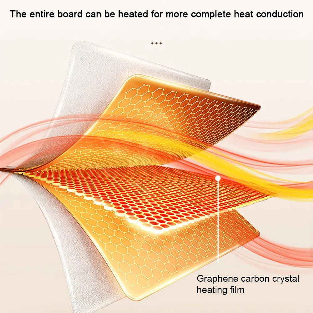 ThermaTray | Elektrische verwarmingsschaal voor voedsel & borden - instelbare temperatuur & snelle opwarming