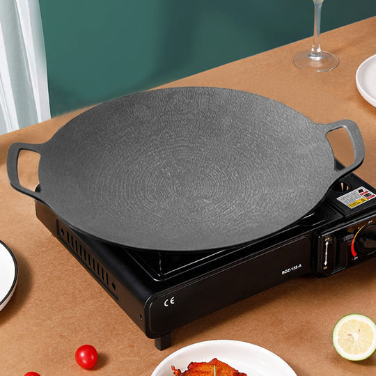 GrillaRock | Grillpan met antiaanbaklaag - geschikt voor inductie, rookvrij grillen