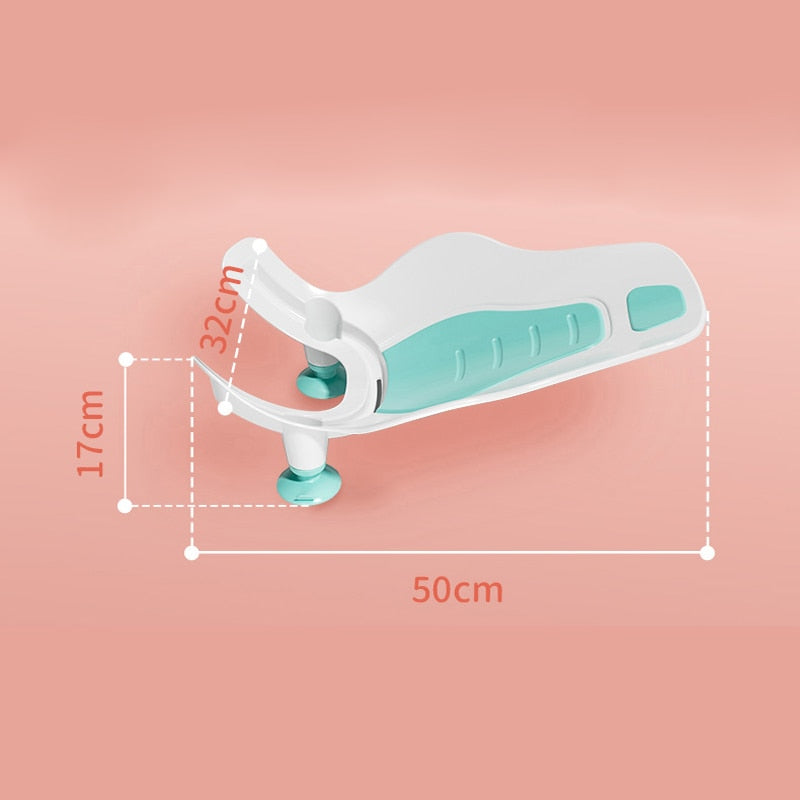 TinySplash | Reisvriendelijk babybadje – Opvouwbaar badje met zuignappen voor veilig en gemakkelijk douchen