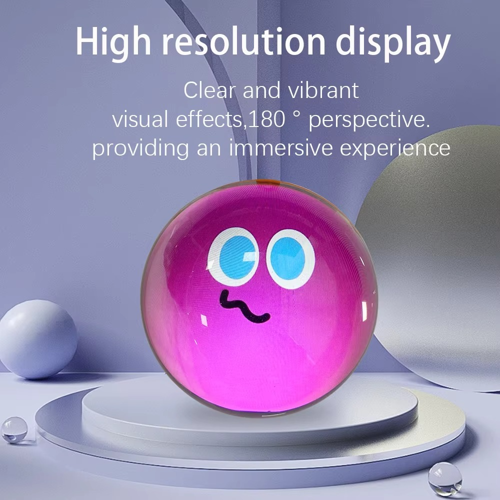 SpectraBall | 3D-kristallen bol display – interactief videohologram, led-verlichting