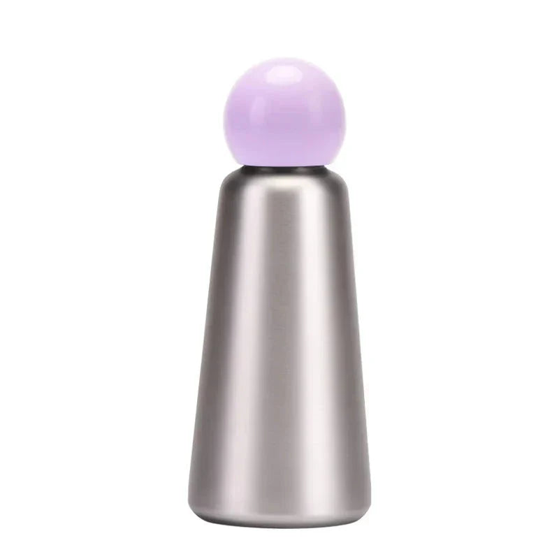 SipPop | 500ml thermosfles - 304 roestvrij staal, lekvrij, vacuüm geïsoleerd, 2-kleurige pastelkleur