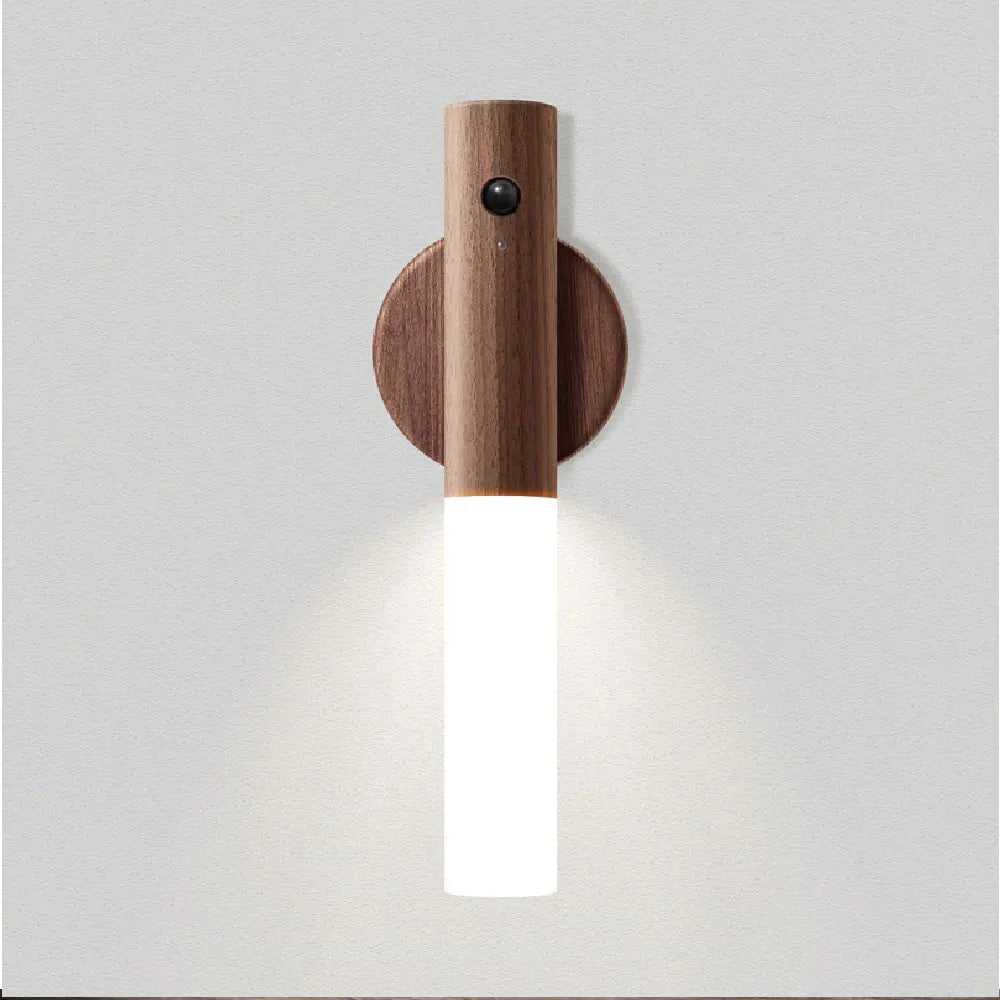 WoodenAura | Luxe magnetische draadloze bewegingssensorlamp