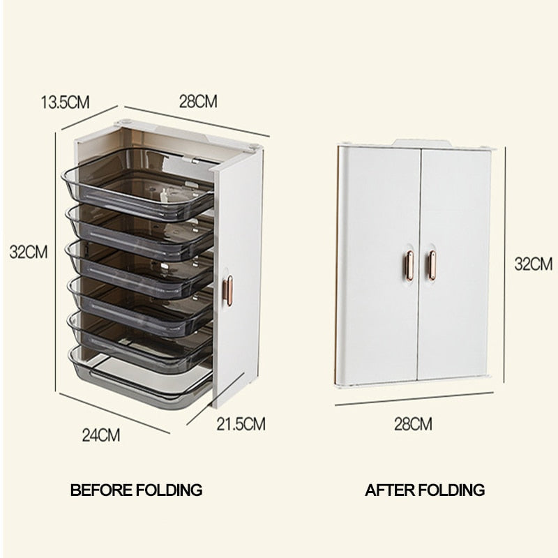 DishVault | 6-laags stapelbaar bordenrek – Compacte keukenorganizer voor serviesgoed