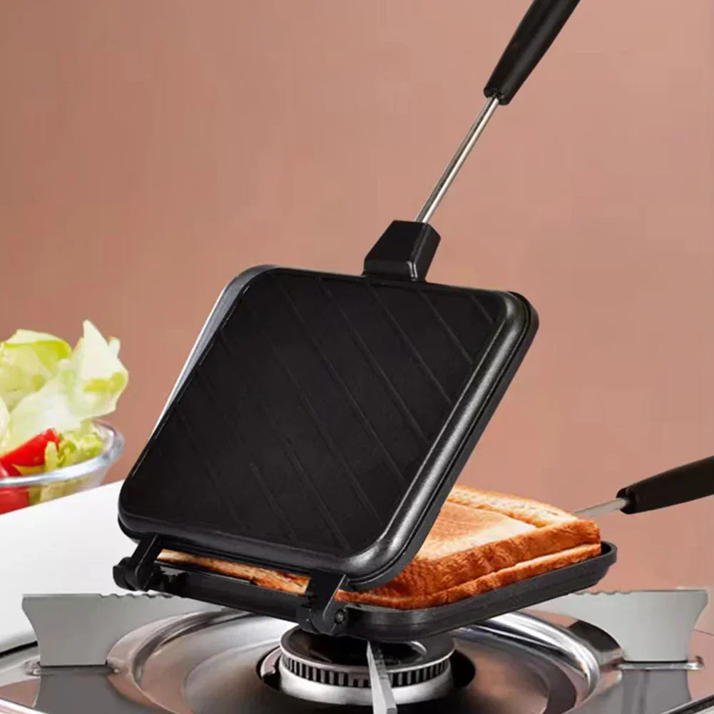 ToastFlip | Sandwichgrill met dubbele antiaanbakplaat – Flip Pan Toaster