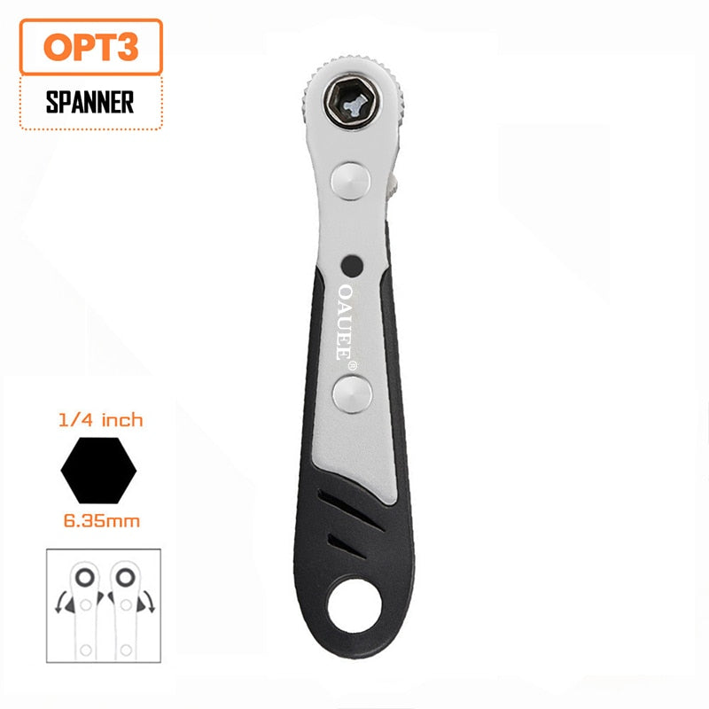 HexMate | Mini-hex-ratelsleutel – snel verstelbaar handgereedschap voor schroeven, bouten en krappe ruimtes