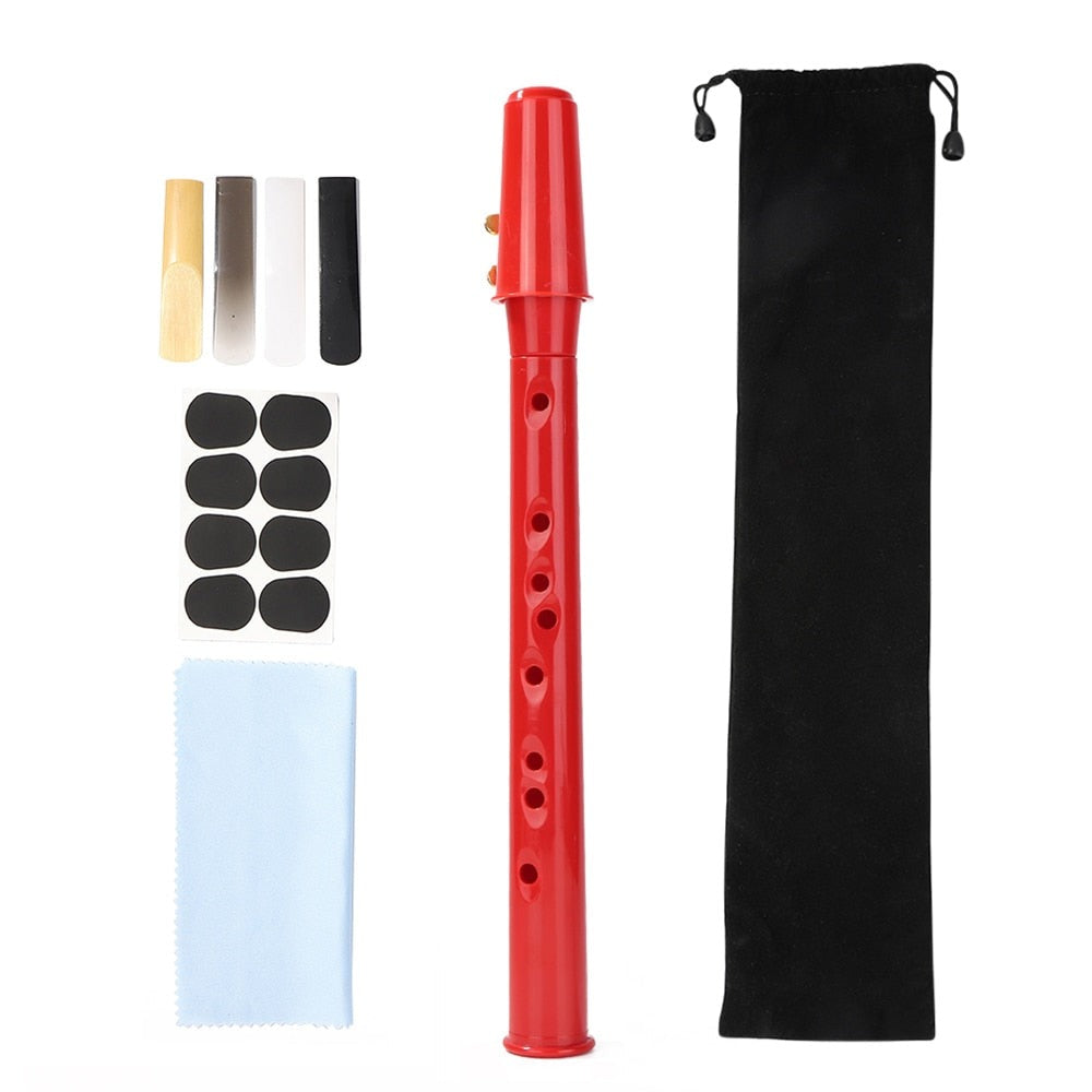 PocketJazz | 8-gaats mini zaksaxofoon met accessoires - beginnersvriendelijk, draagbaar, professioneel geluid