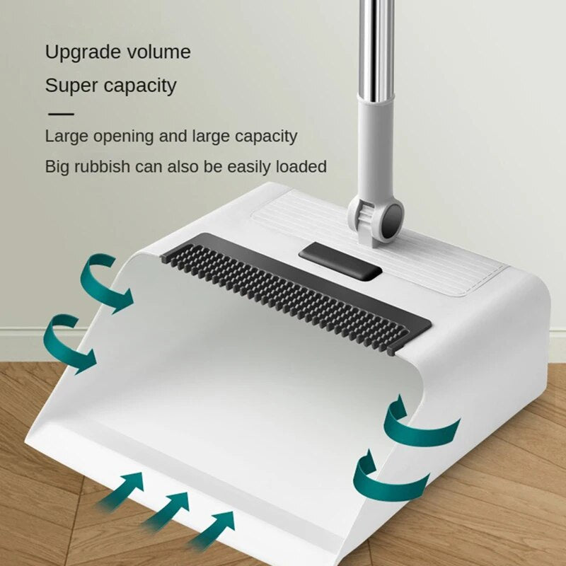 CleanTrio | 3-in-1 ruimtebesparende schoonmaakborstelset - compacte, multifunctionele schoonmaakborstels voor thuis