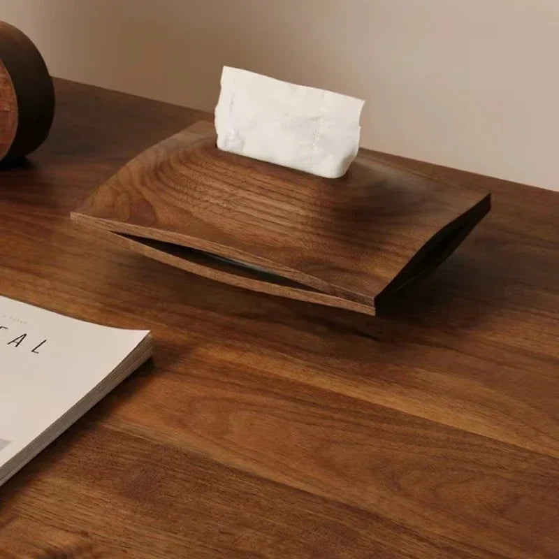 Tissurette | Premium tissuebox van dennenhout, minimalistisch ontwerp