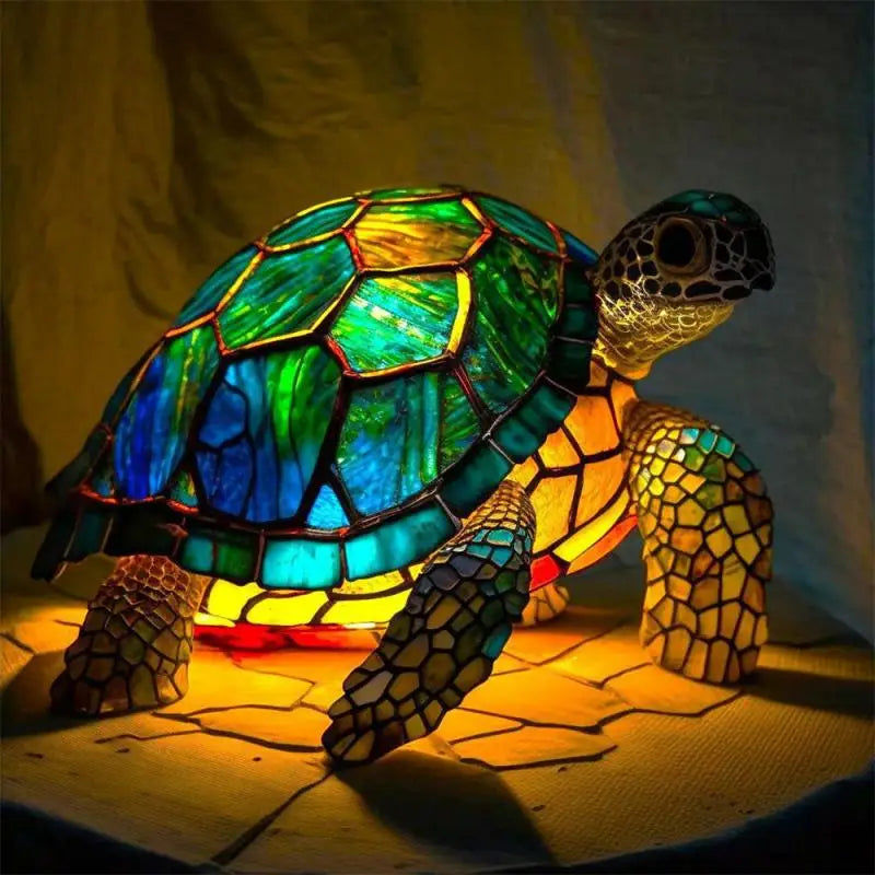 MosaicCritter | Retro veelkleurige hars 3D dierenlamp