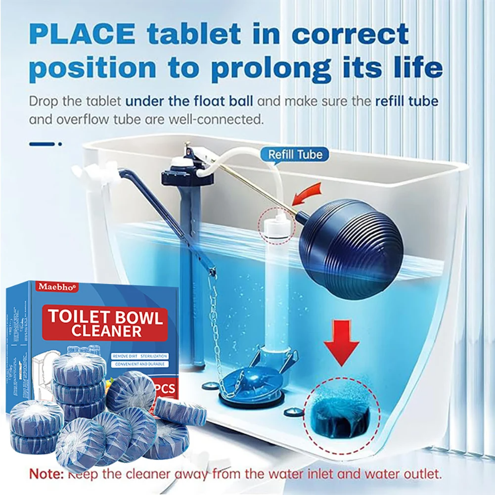 TabMate | Automatische toiletreinigingsblokjes – moeiteloze hygiëne en langdurige frisse geur