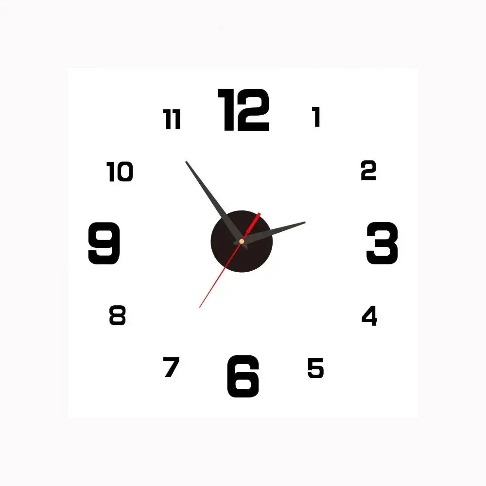 ChronoCraft | Moderne Decoratieve Wandklok - Stil & Stijlvol Home Accent - Minimalistisch Ontwerp, Klassiek Tijdstuk