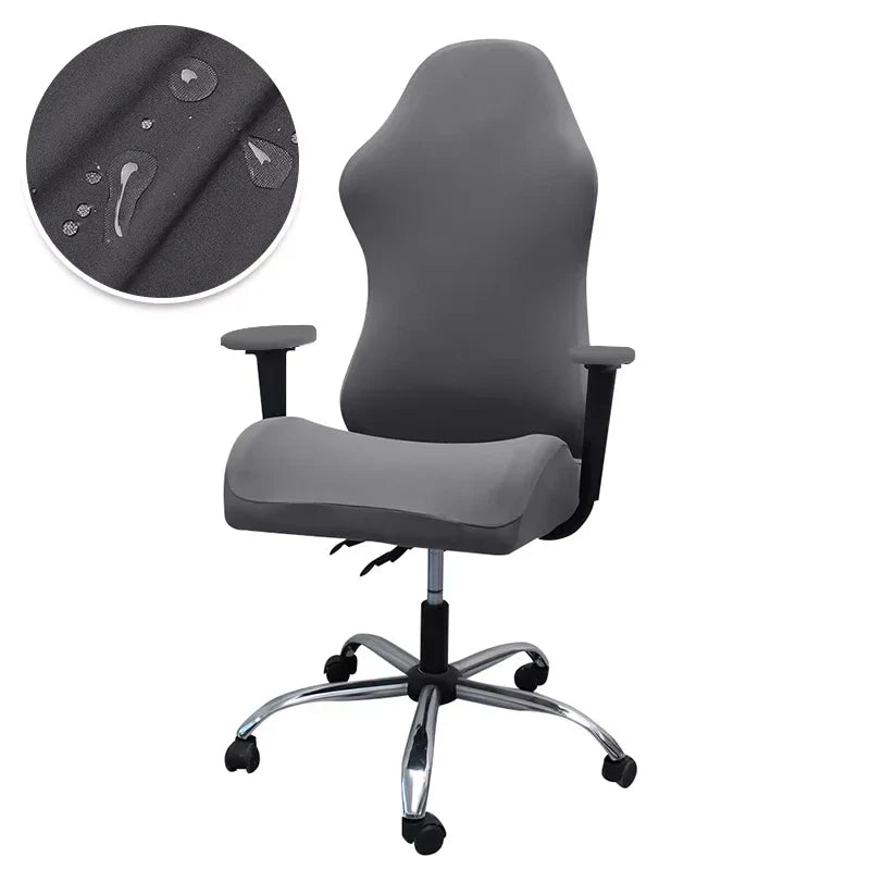 CoverQuest | Polar fleece hoes voor gamestoel - Zacht, elastisch, wasbaar, universele pasvorm