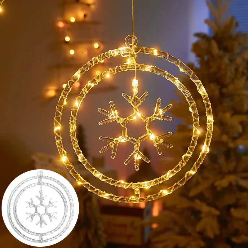 GlowGlitz | Decoratieve kerstverlichting lantaarns - voor binnen en buiten feestelijke decoraties