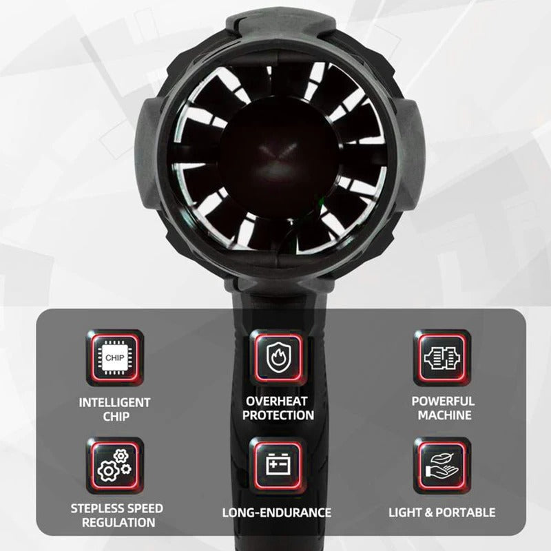 AirPulse | Multifunctionele elektrische stofverwijderingsblazer voor thuis, op kantoor en voor het reinigen van elektronica