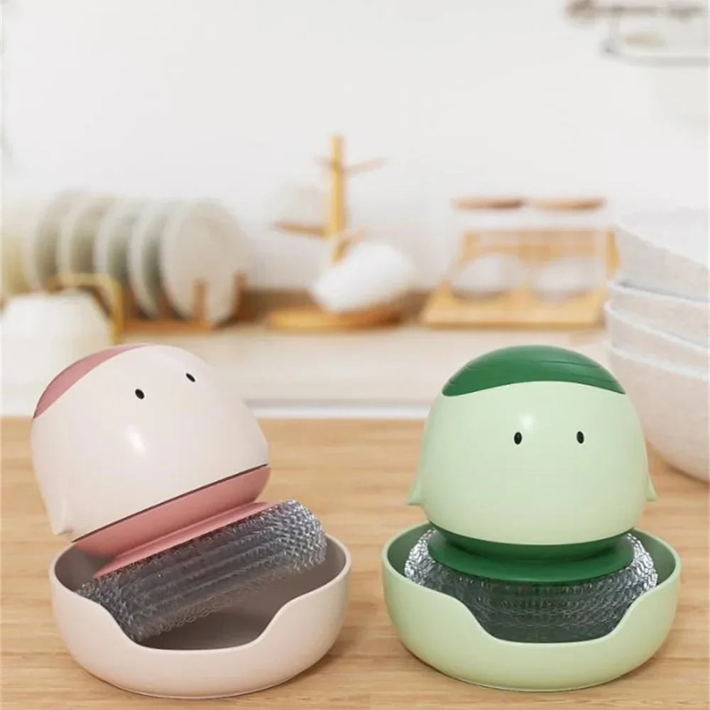 FoamSweep | Automatische Afwasborstel met Vloeistofdispenser - Zeepdispenser, Ergonomisch & Makkelijk Te Gebruiken Schoonmaakhulpmiddel