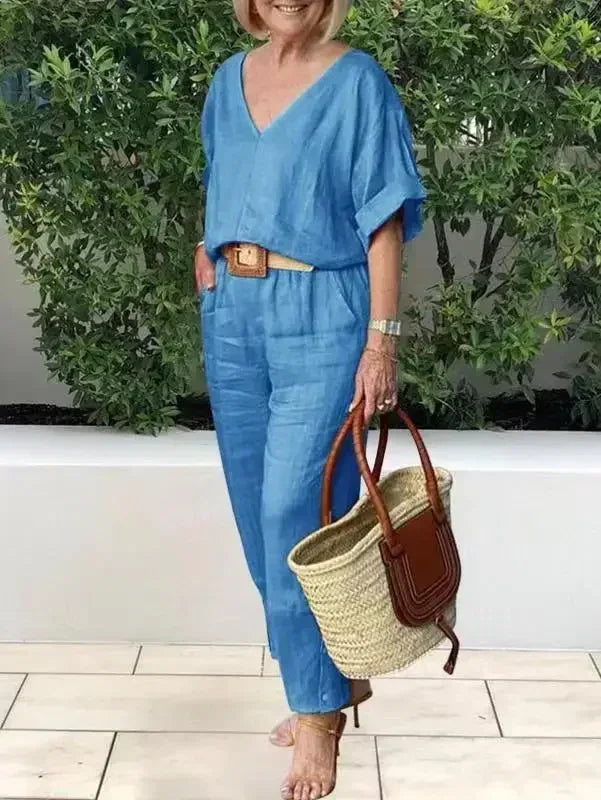 Kalina | Tweedelige lentecollectie voor dames – Casual bijpassende outfit met relaxte pasvorm