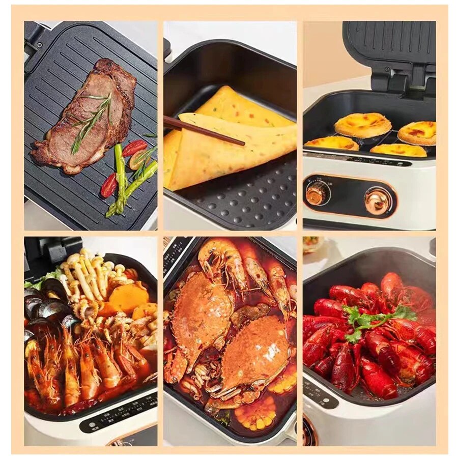 TurboCook | Elektrische snelkookpan - snelle en efficiënte multifunctionele pan
