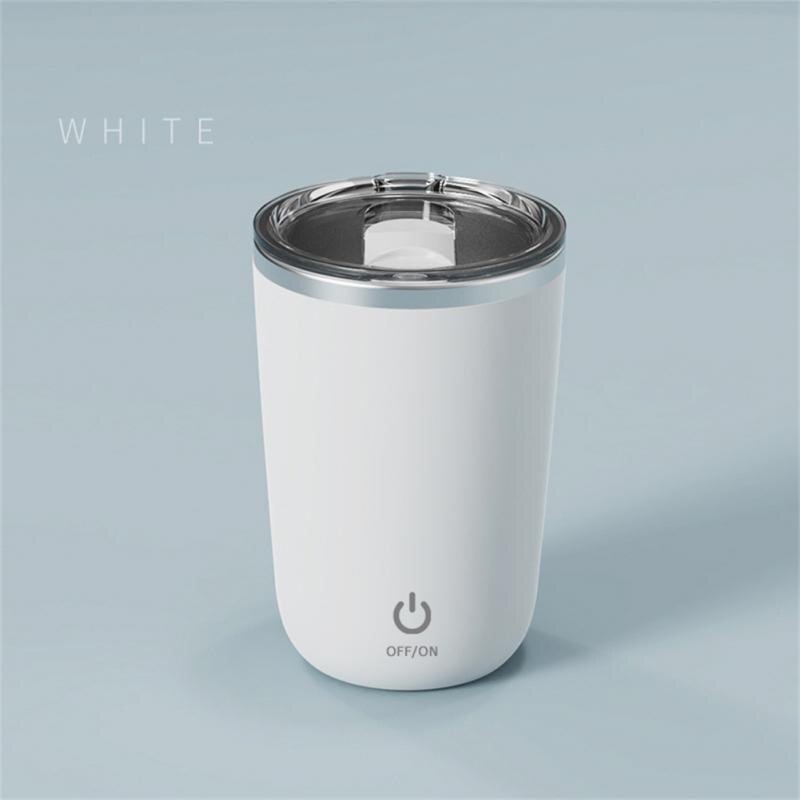 FlowMix | Automatische waterdichte shaker – 350 ml roestvrij staal, oplaadbaar, duurzaam, draagbaar proteïne- en drankmixer