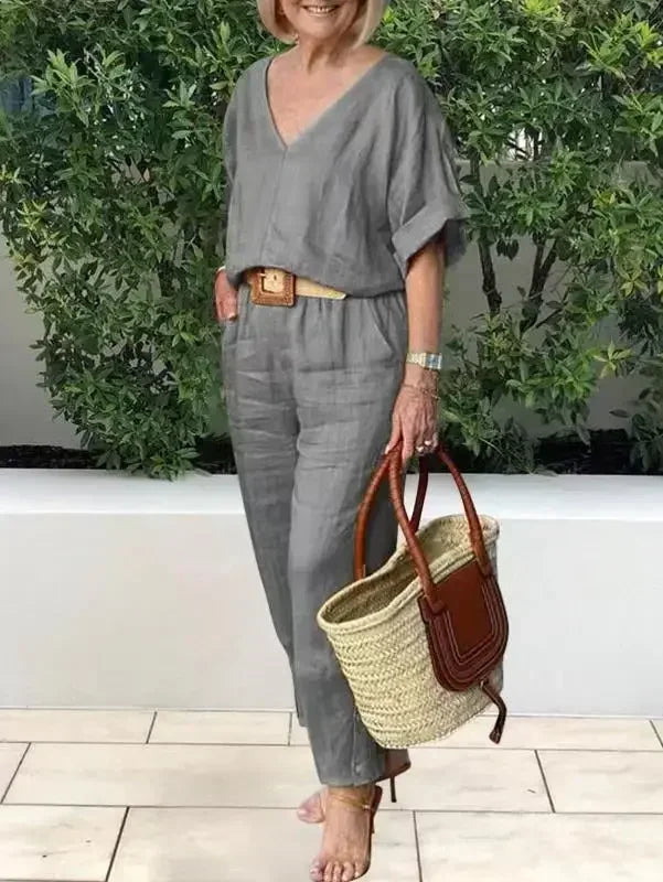 Kalina | Tweedelige lentecollectie voor dames – Casual bijpassende outfit met relaxte pasvorm