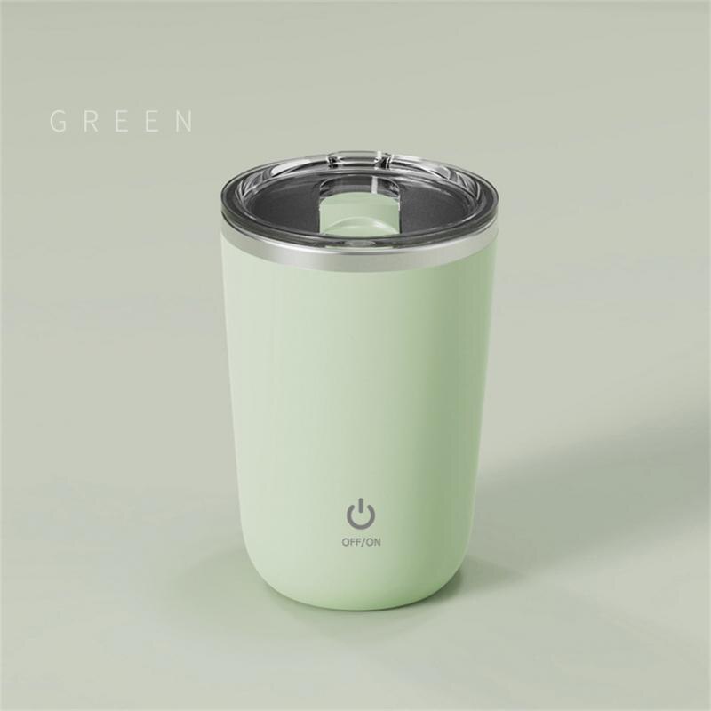 FlowMix | Automatische waterdichte shaker – 350 ml roestvrij staal, oplaadbaar, duurzaam, draagbaar proteïne- en drankmixer