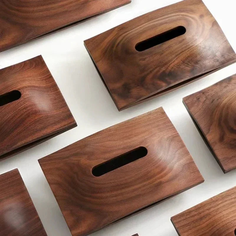 Tissurette | Premium tissuebox van dennenhout, minimalistisch ontwerp
