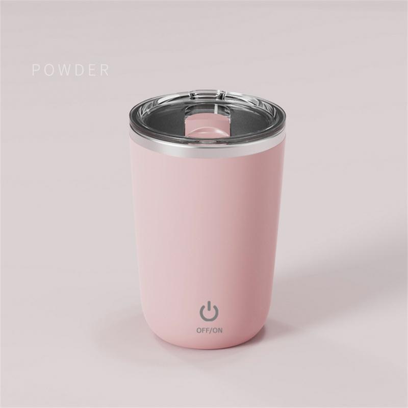 FlowMix | Automatische waterdichte shaker – 350 ml roestvrij staal, oplaadbaar, duurzaam, draagbaar proteïne- en drankmixer