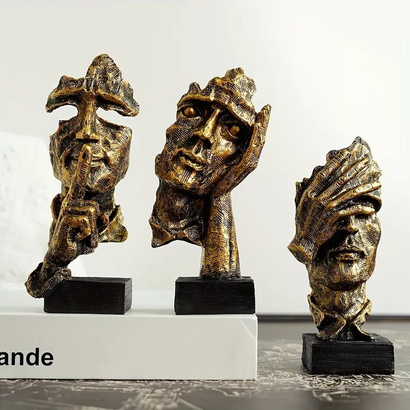PersonaPiece | Artistiek gezicht decoratief figuur
