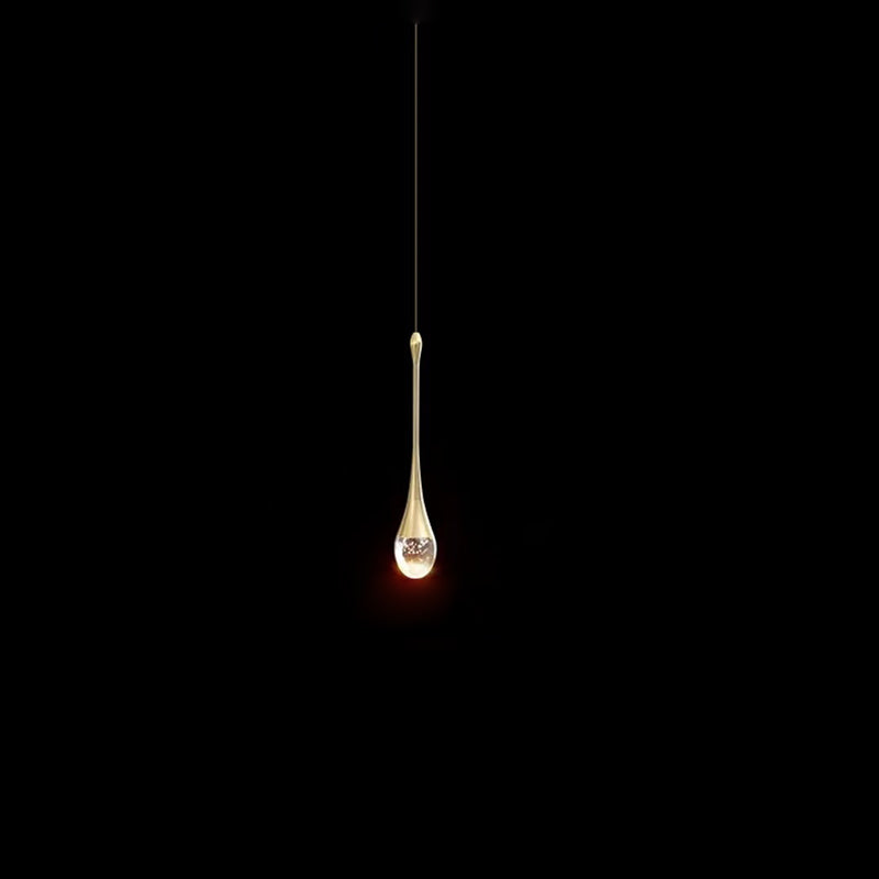 GlimmerDrop | Kristallen LED-kroonluchter, modern waterdruppelontwerp voor woonkamer en slaapkamer