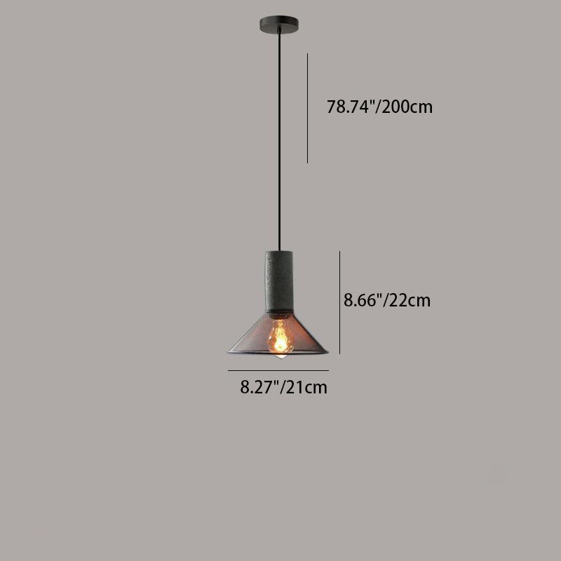 Aether | Eigentijdse industriële hanglamp - Moderne cilindervormige plafondlamp voor woonkamer & keuken