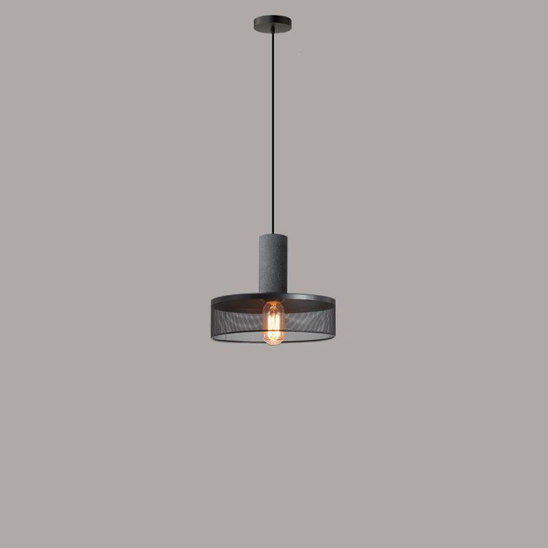 Aether | Eigentijdse industriële hanglamp - Moderne cilindervormige plafondlamp voor woonkamer & keuken