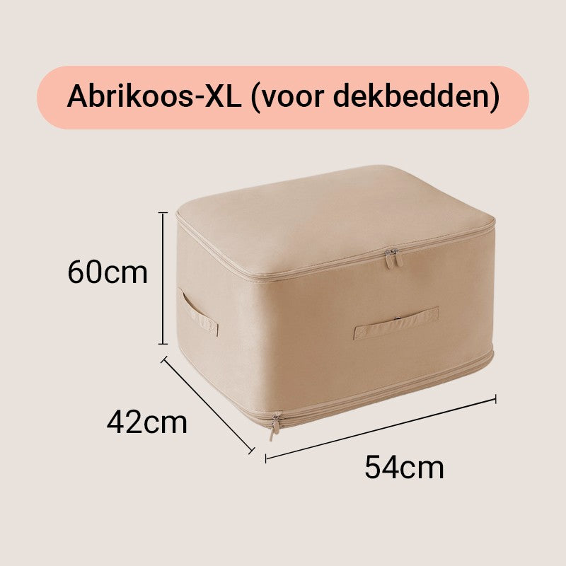 FlatPak | Vacuümcompressie-opbergzak - Ruimtebespaarder voor kleding en het organiseren van je huis
